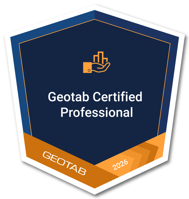 Geotab Certified Professional 2026 badge