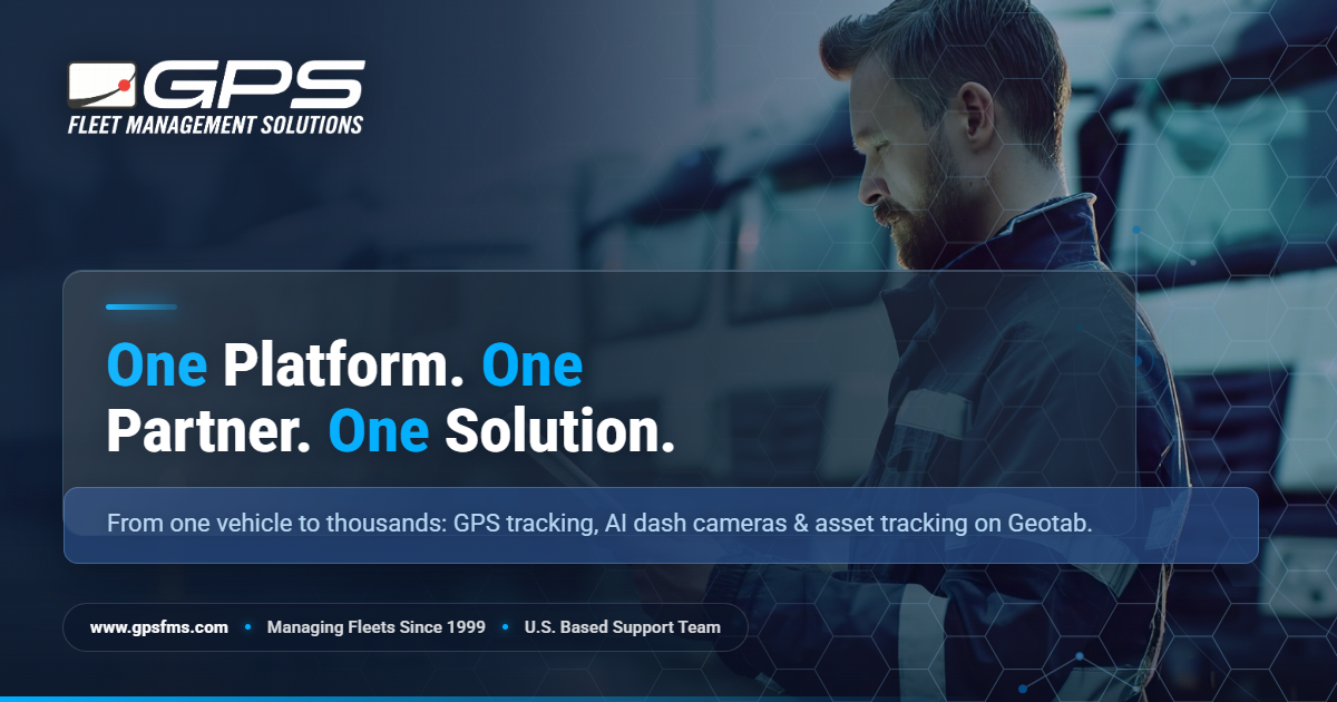 GPS Fleet Management Solutions | Geotab Tracking & Dash Cams