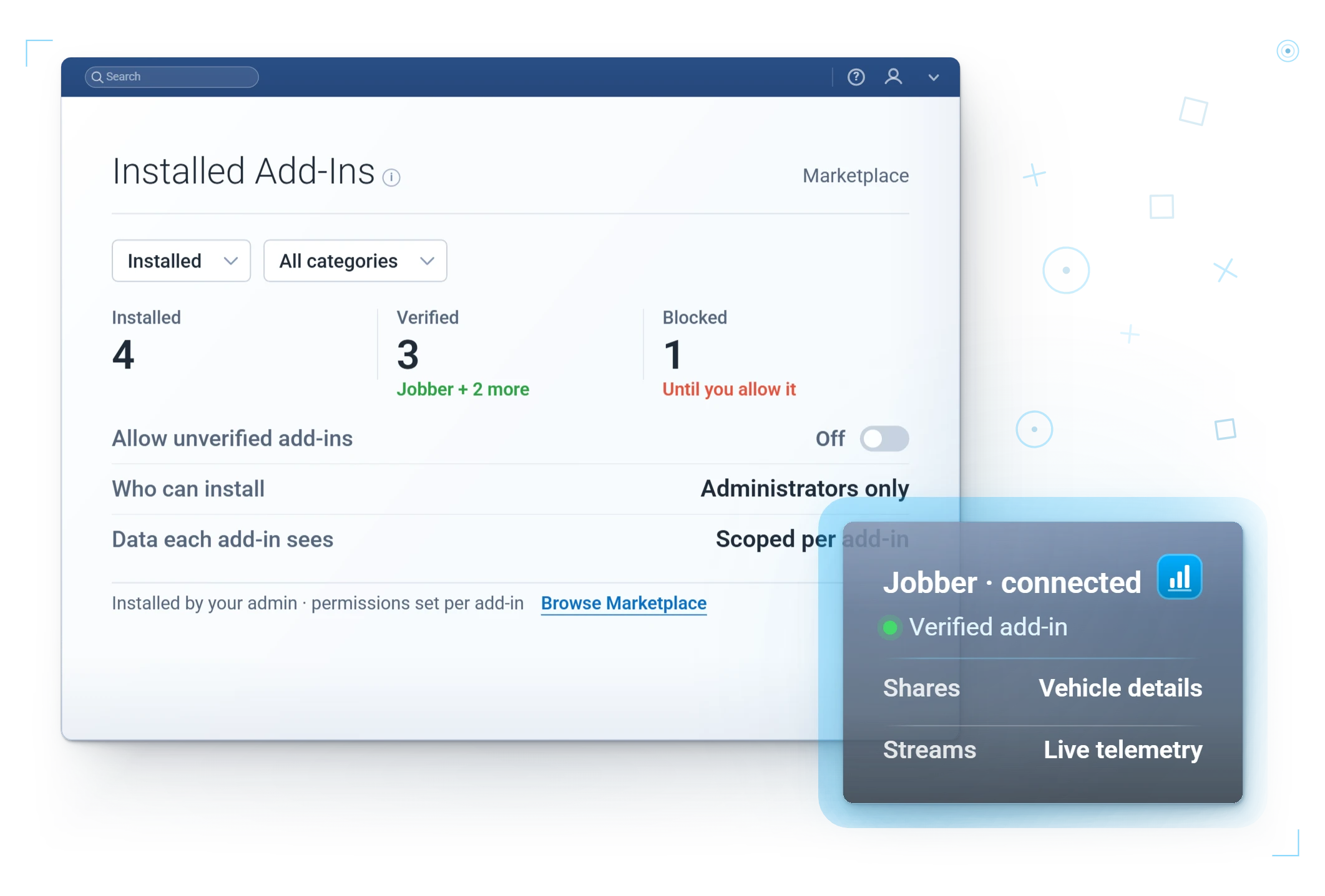 Marketplace · verified add-ins