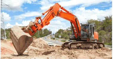Excavator tracked with GO Anywhere
