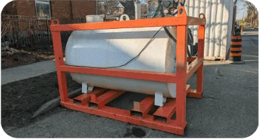 Fuel tank tracked with GO Anywhere
