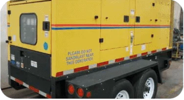 Generator tracked with GO Anywhere