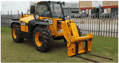 Telehandler tracked with GO Anywhere