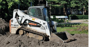 Track loader tracked with GO Anywhere